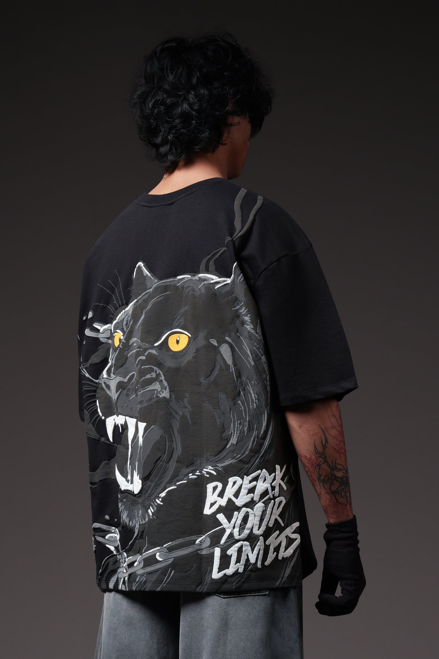 Black Panther Oversized T-Shirt