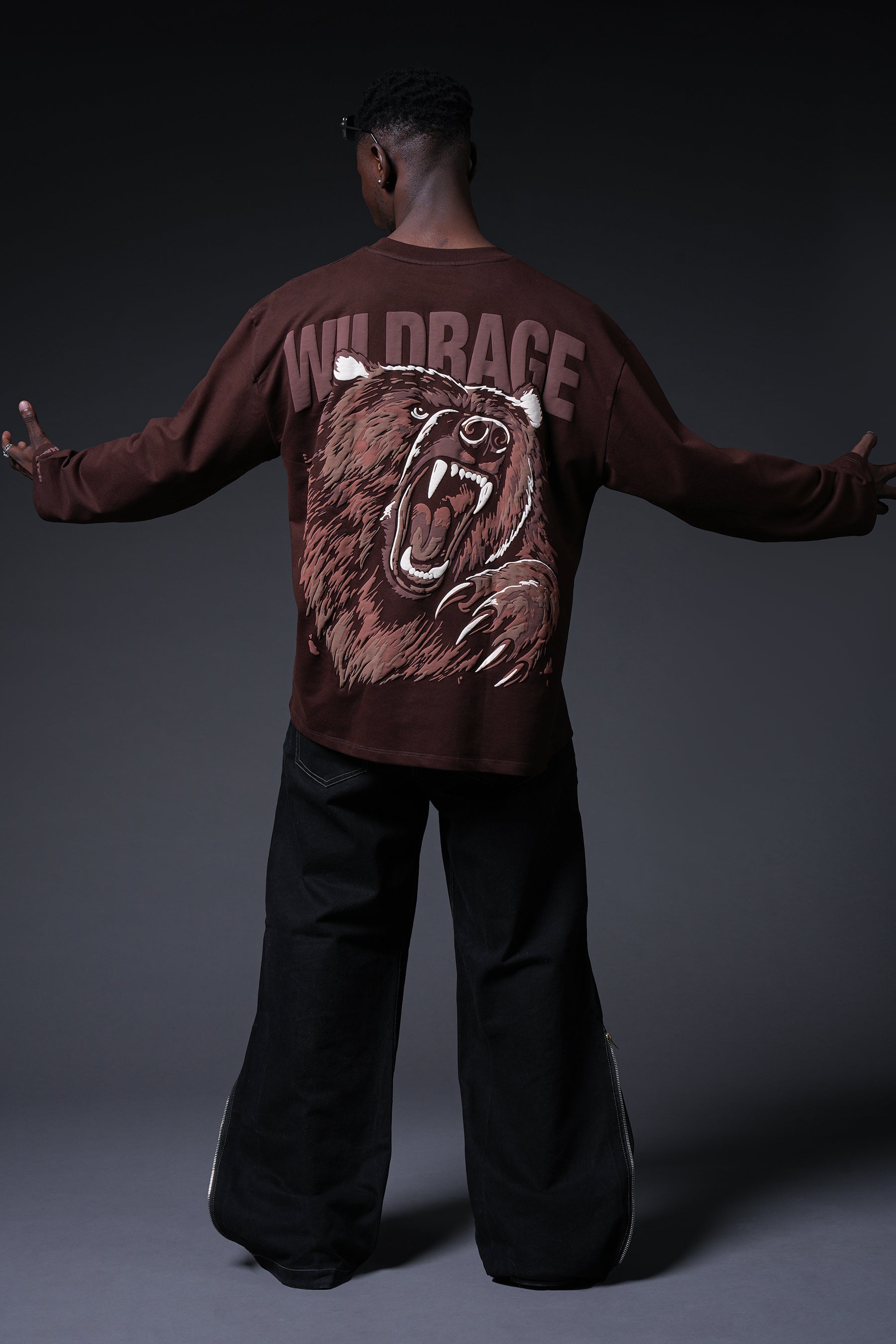 Wildrage Full Sleeves Oversized T-Shirt