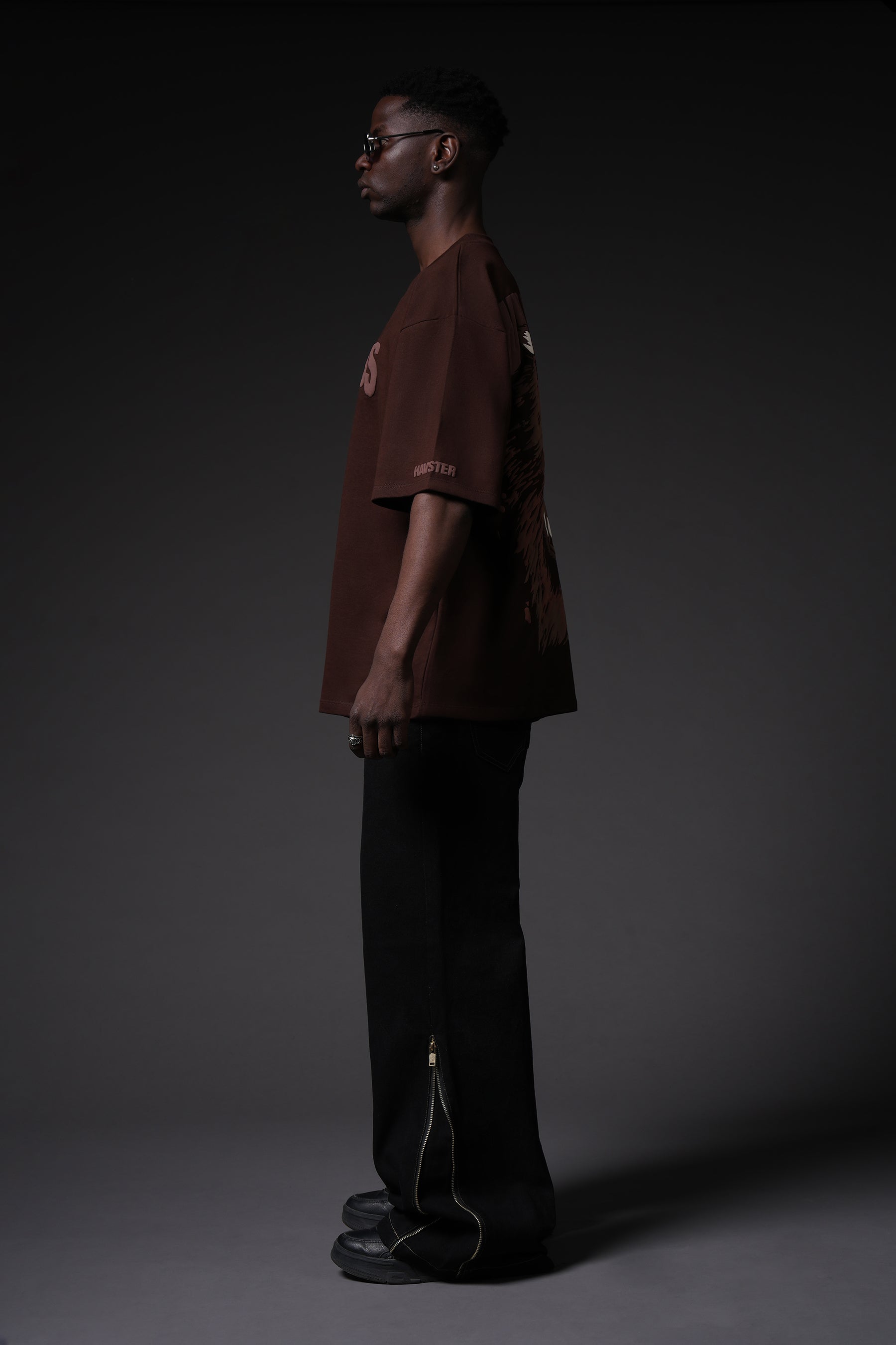 Wildrage Half Sleeves Oversized T-Shirt