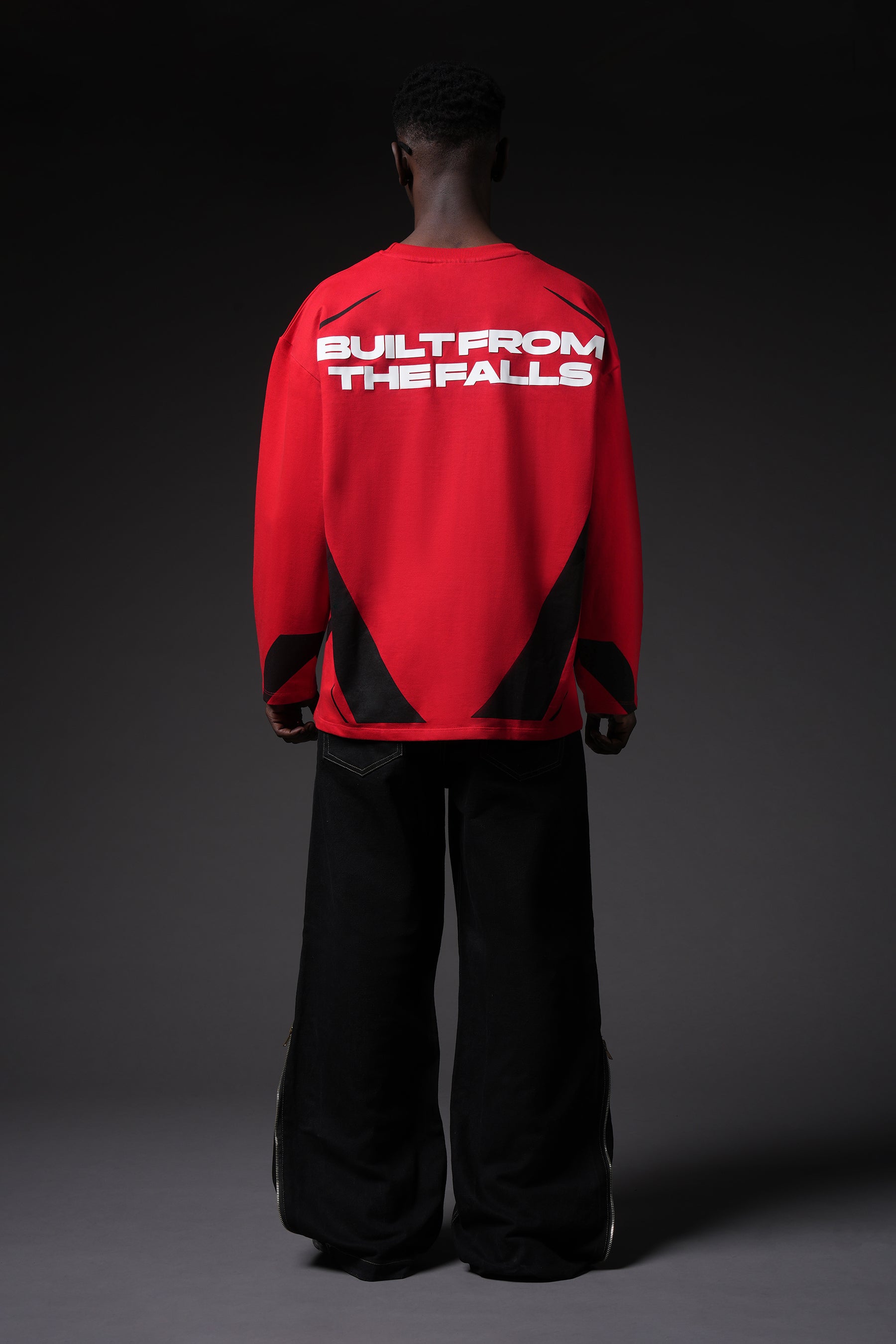 Rebuilt Full Sleeves Oversized T-Shirt