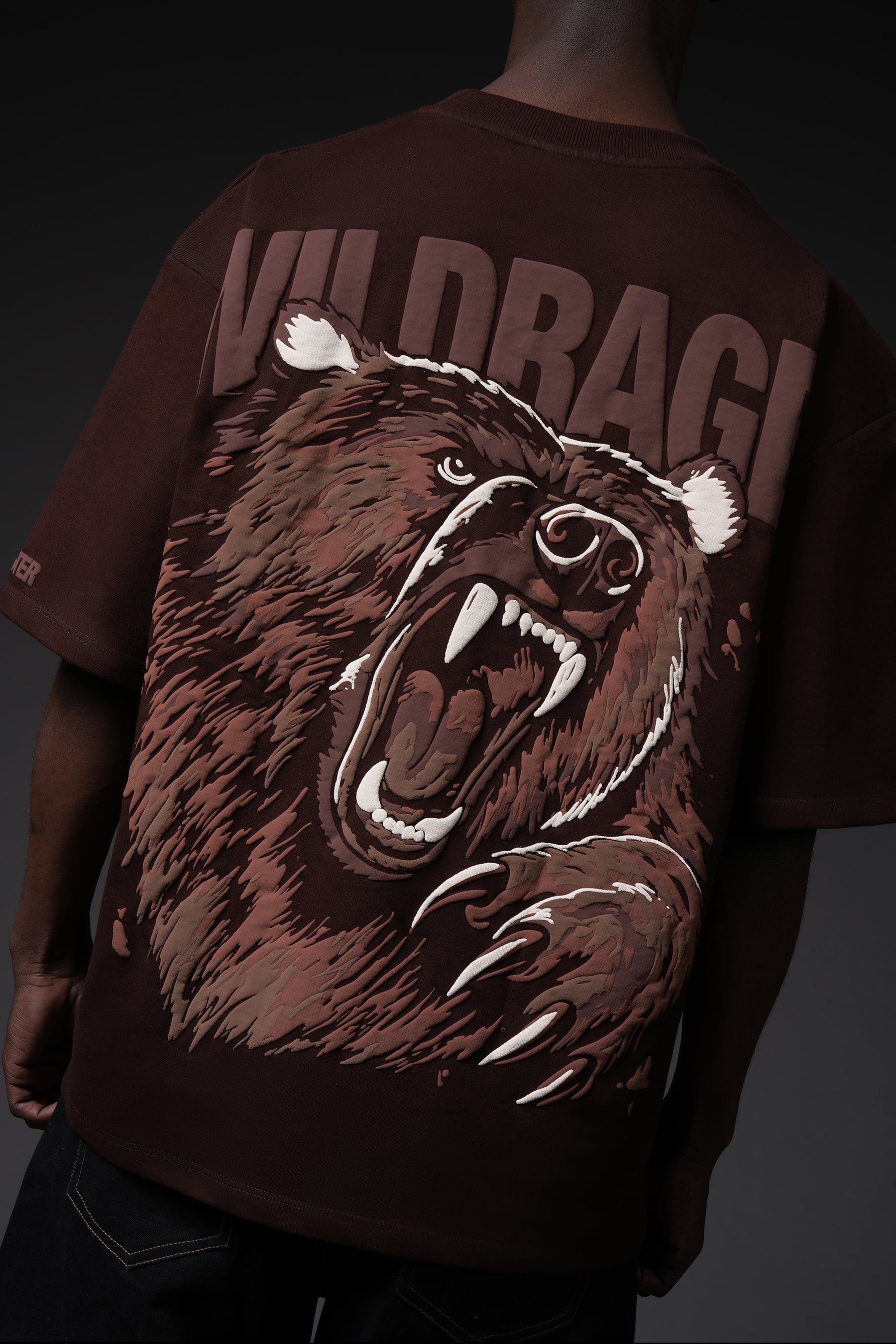 Wildrage Half Sleeves Oversized T-Shirt