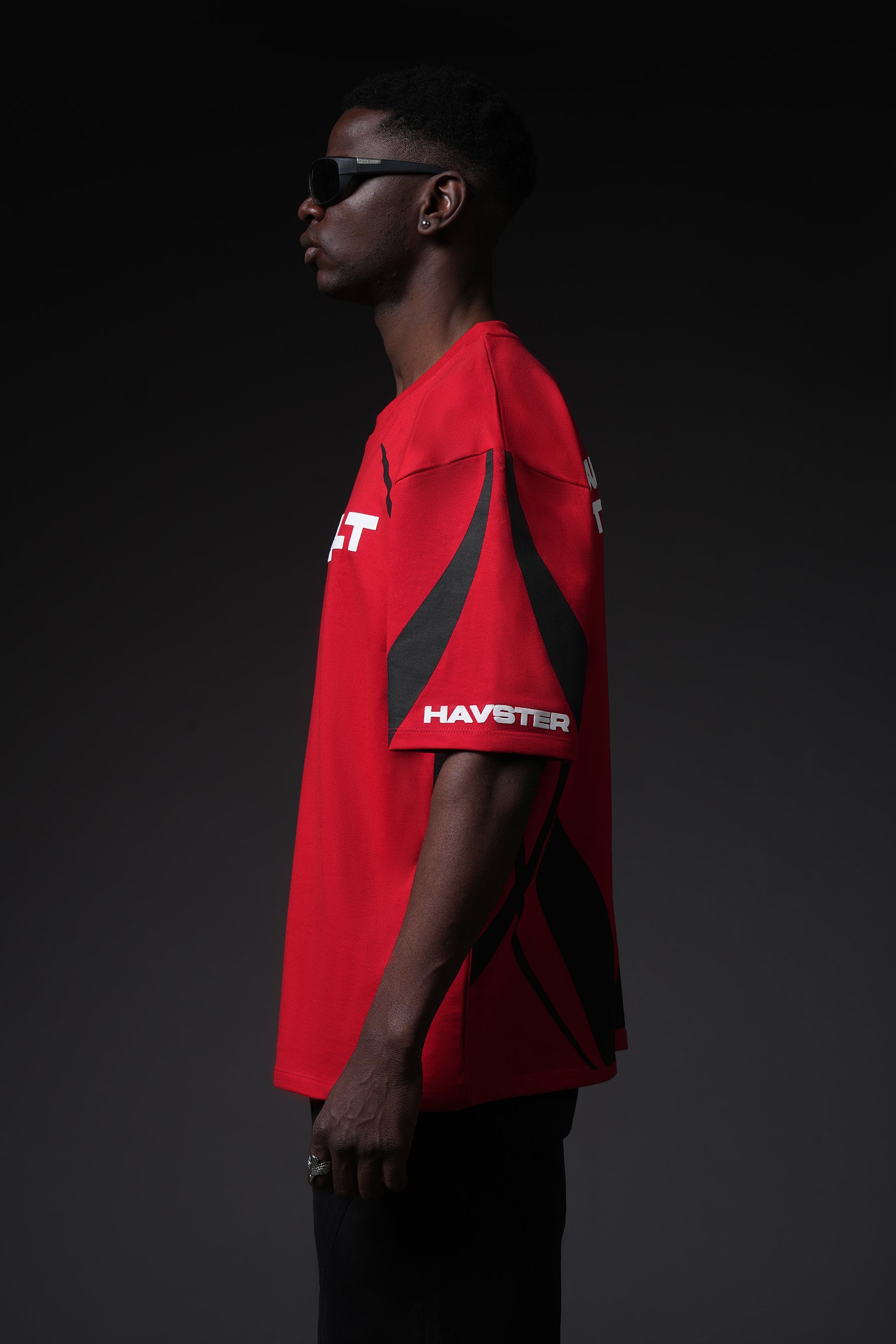 Rebuilt Half Sleeves Oversized T-Shirt