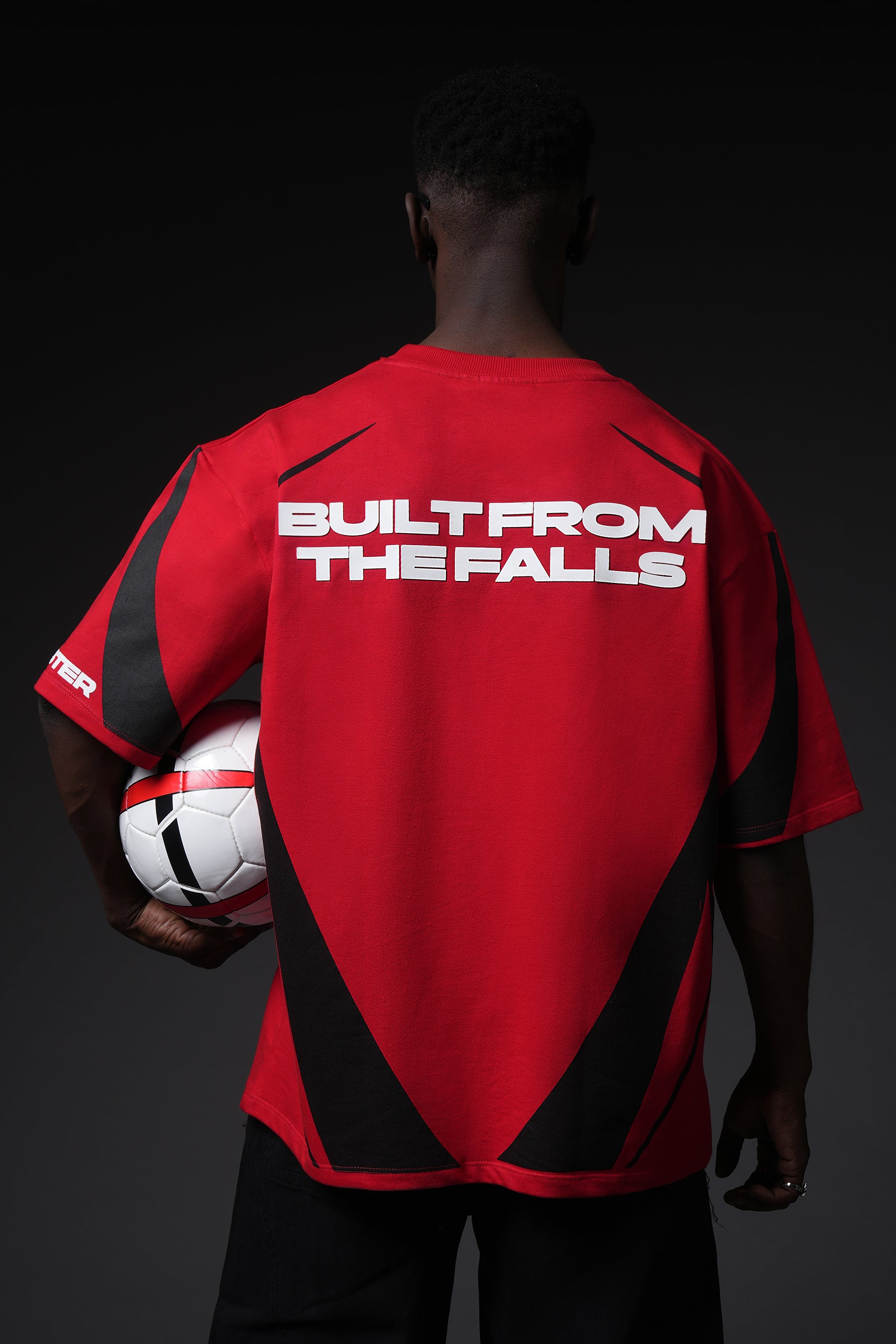 Rebuilt Half Sleeves Oversized T-Shirt