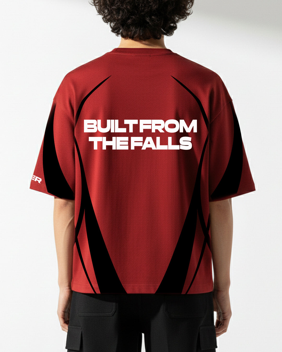 Rebuilt Half Sleeves Oversized T-Shirt