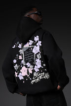 Blooming Against the Odds Oversized Hoodie
