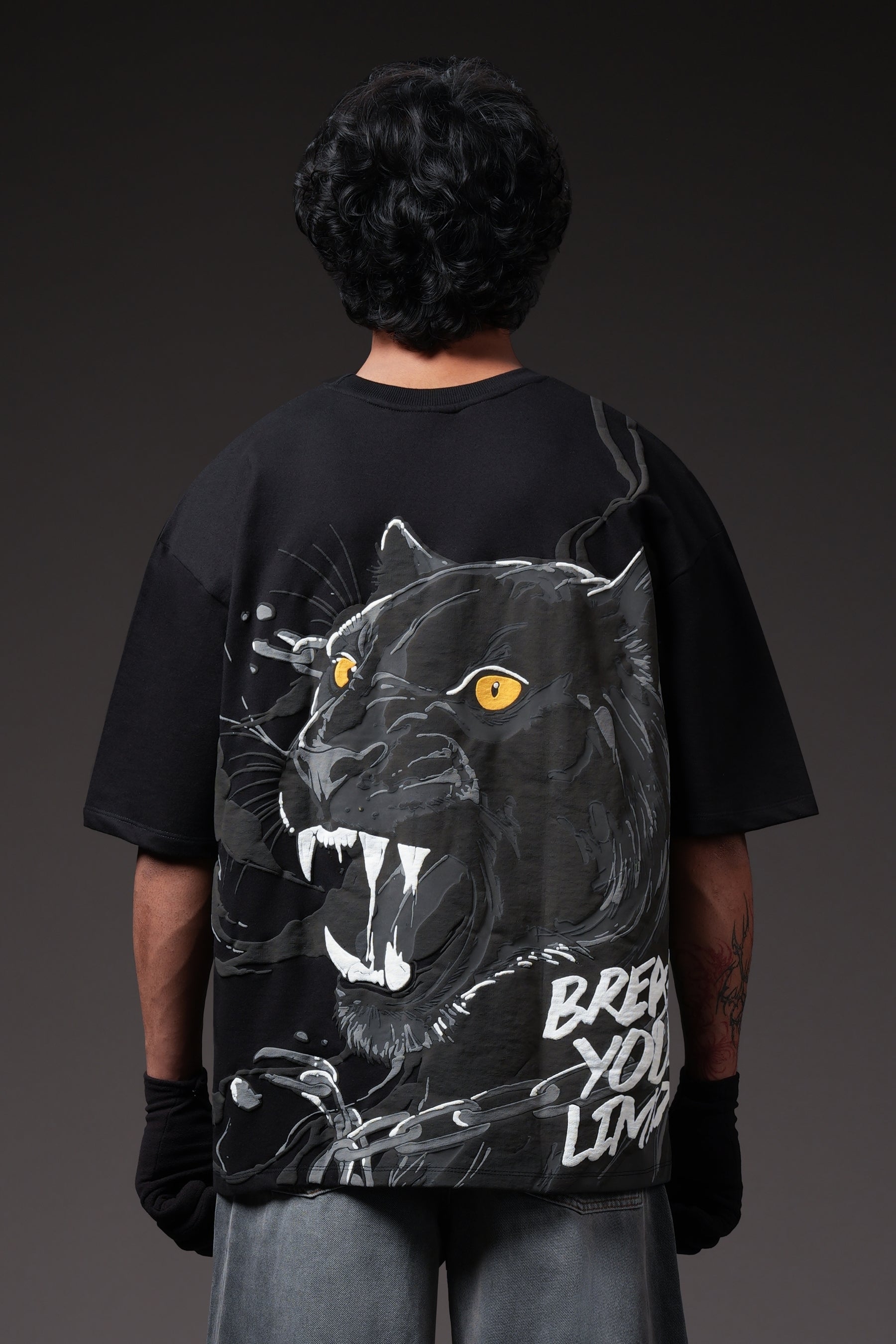 Black Panther Oversized T-Shirt