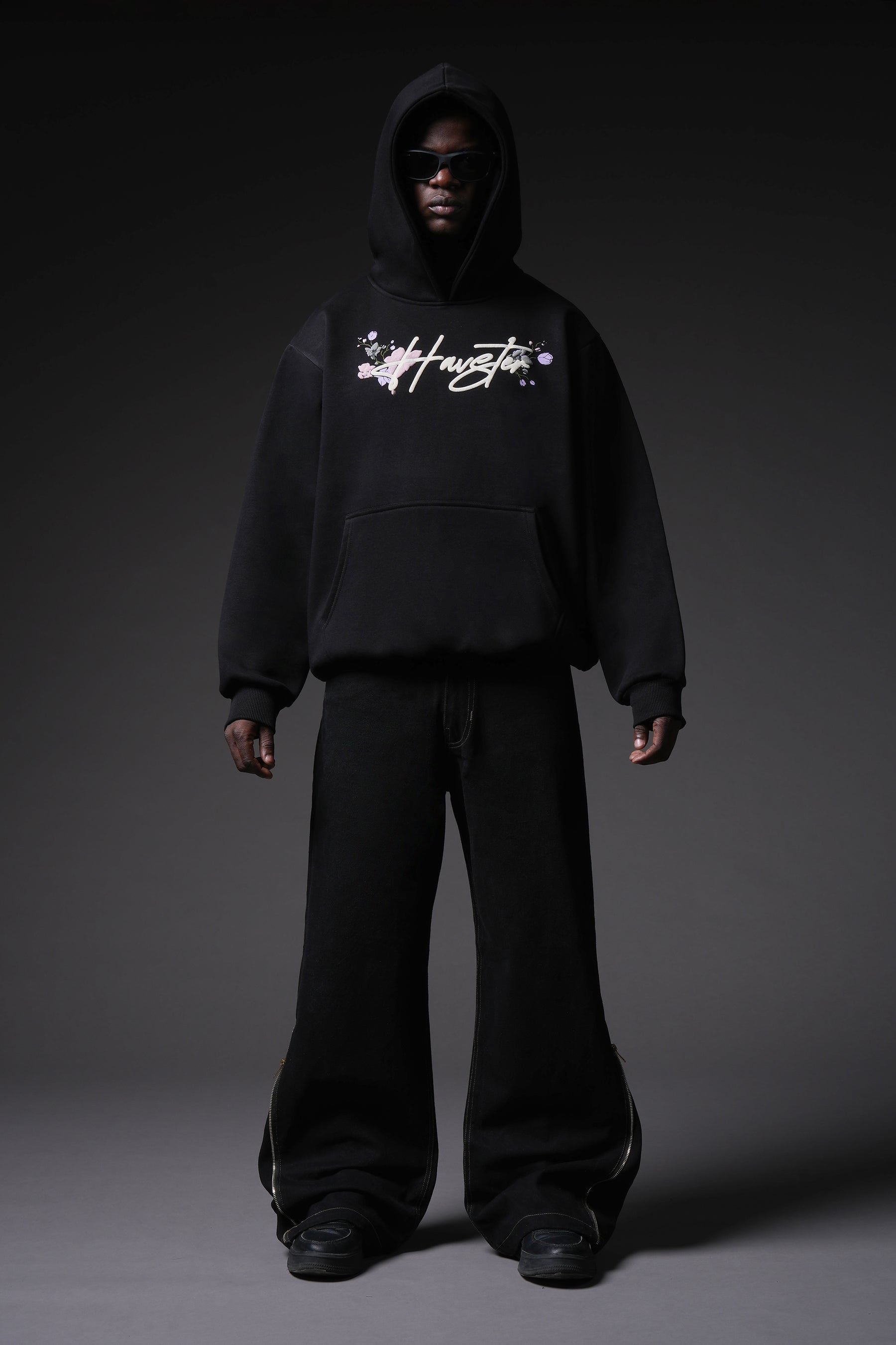 Blooming Against the Odds Oversized Hoodie