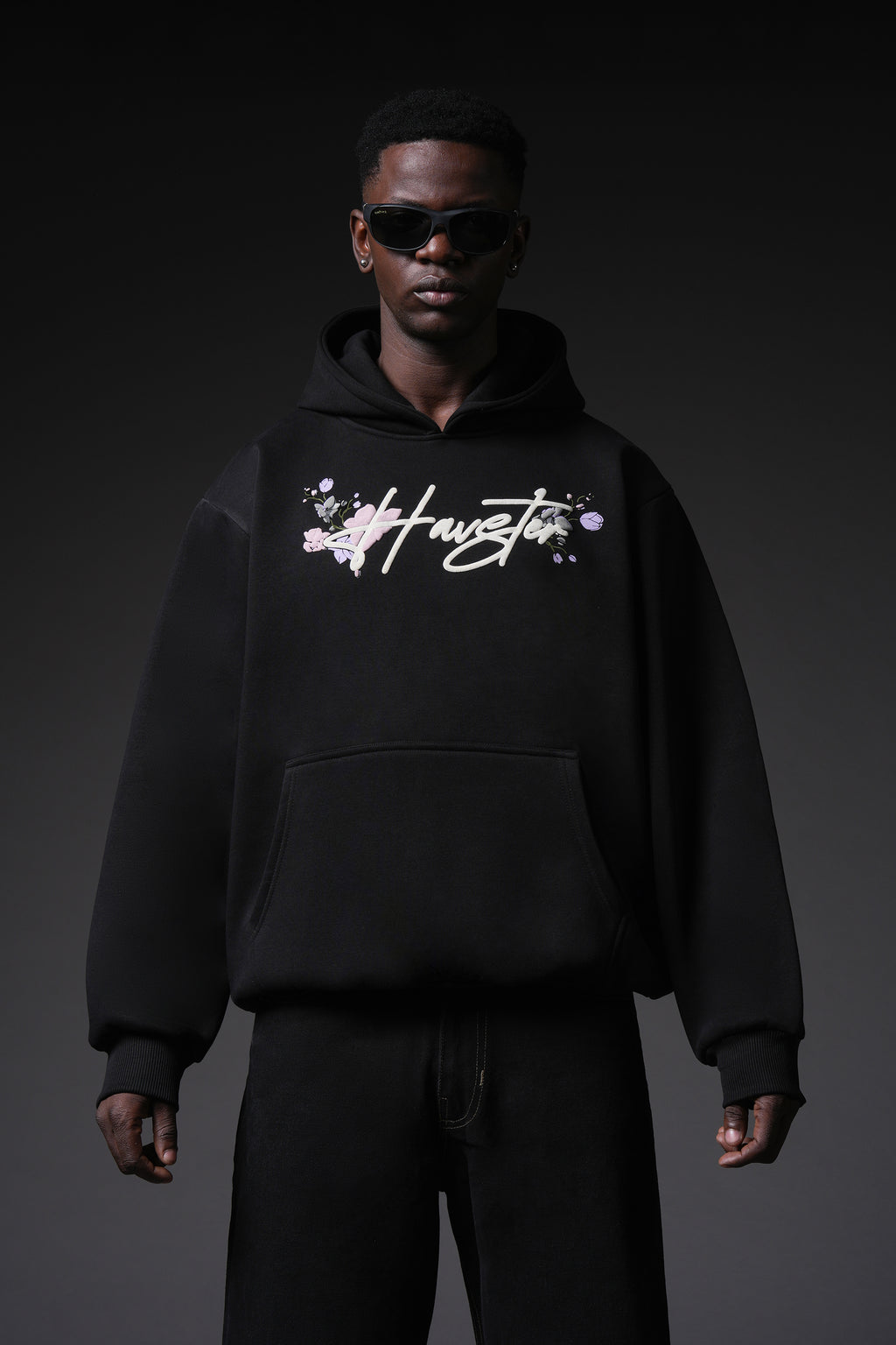 Blooming Against the Odds Oversized Hoodie