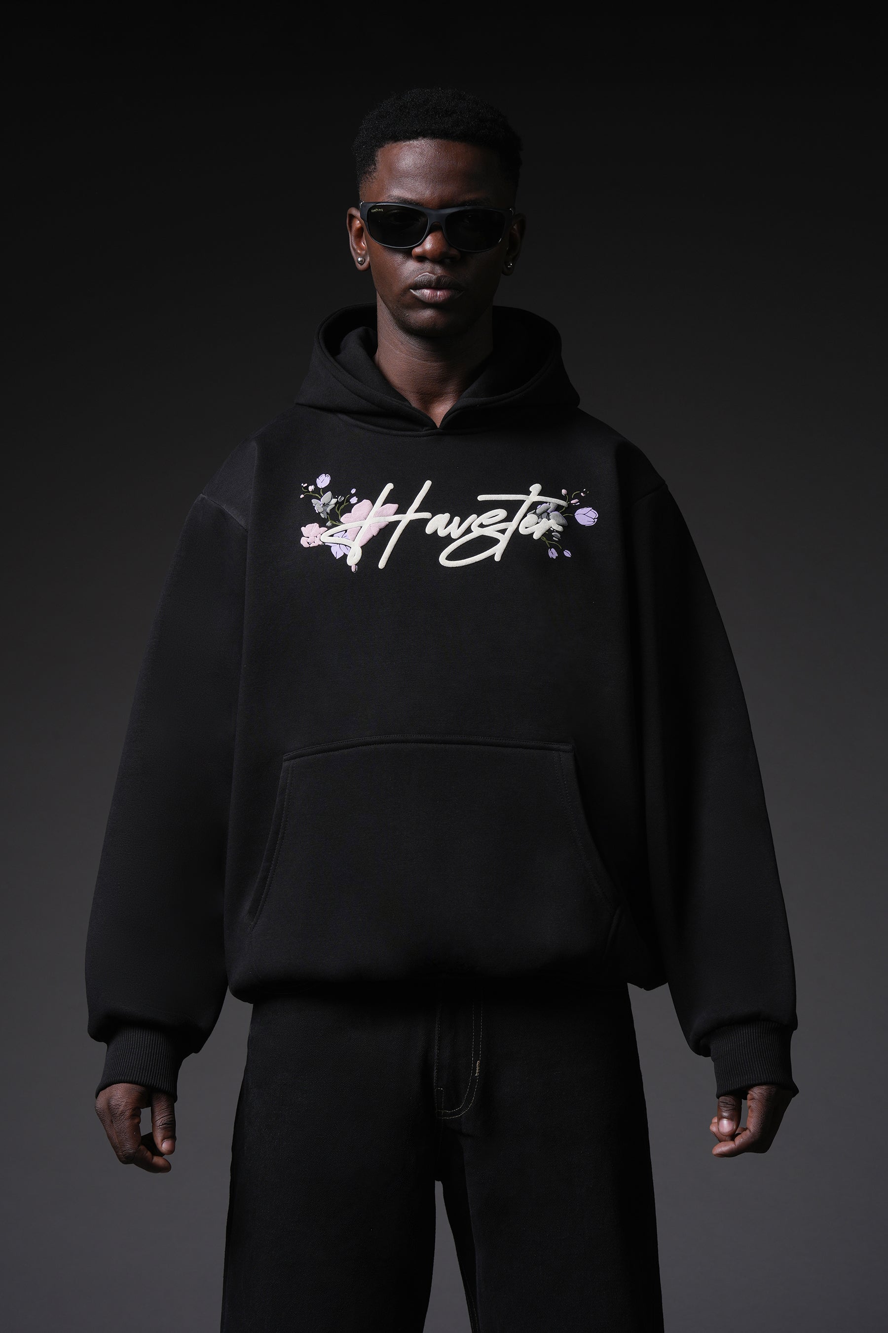 Blooming Against the Odds Oversized Hoodie