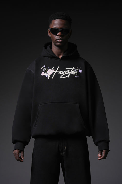 Blooming Against the Odds Oversized Hoodie