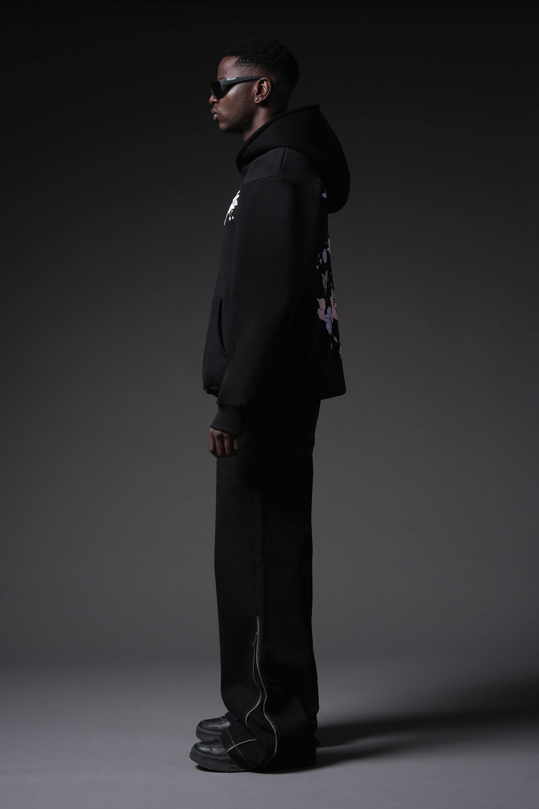 Blooming Against the Odds Oversized Hoodie