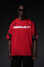 Rebuilt Half Sleeves Oversized T-Shirt