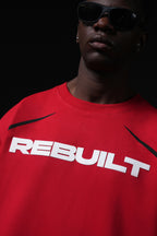 Rebuilt Half Sleeves Oversized T-Shirt