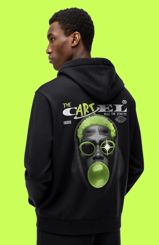 Oversized Hoodie – Cotton-Poly Blend, Adjustable Drawcord Hood, Crew Neck, Long Sleeves, Kangaroo Pocket, Relaxed Fit, Cozy & Stylish Streetwear Essential