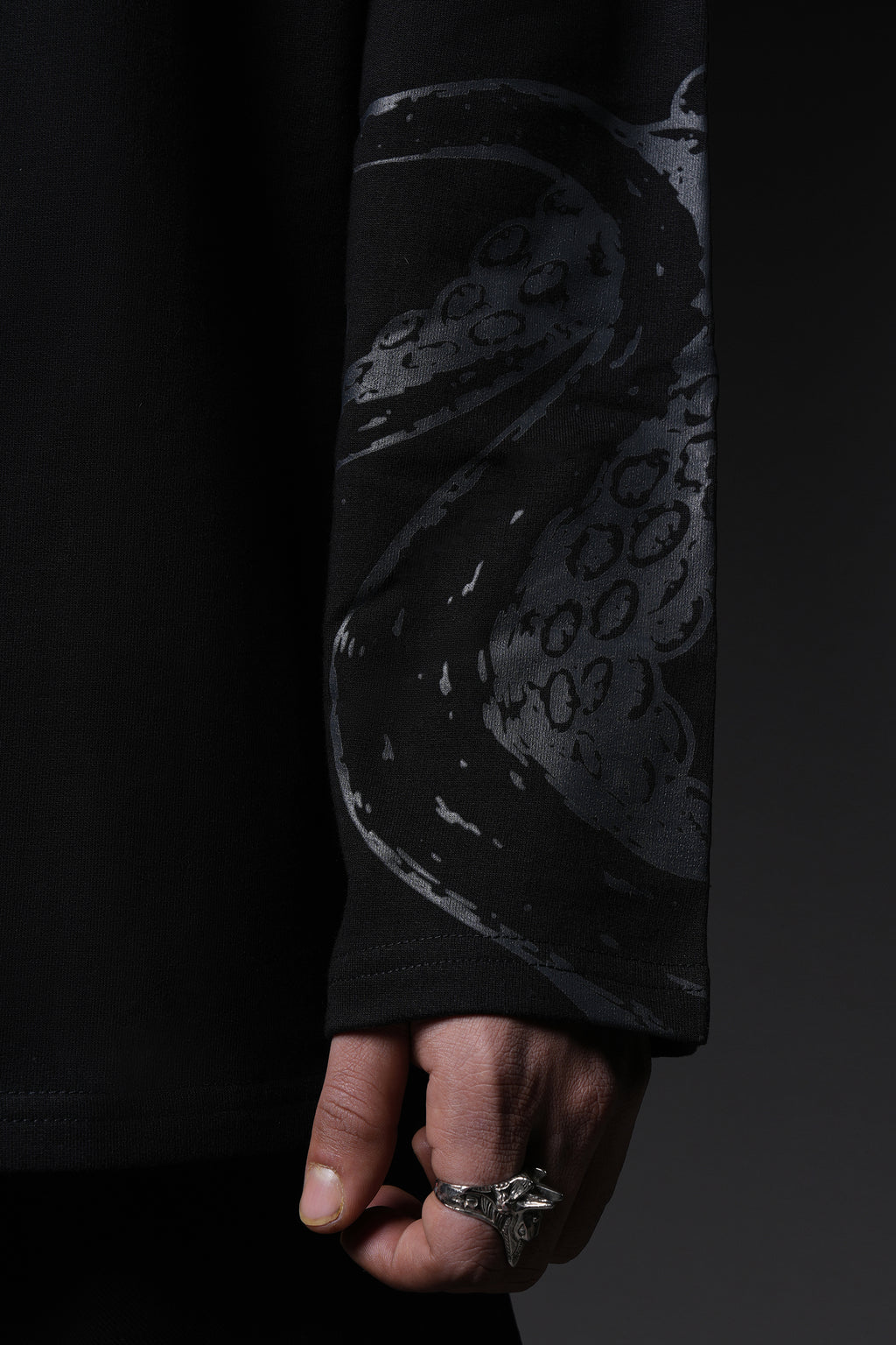 Kraken Full Sleeve Oversized T-Shirt