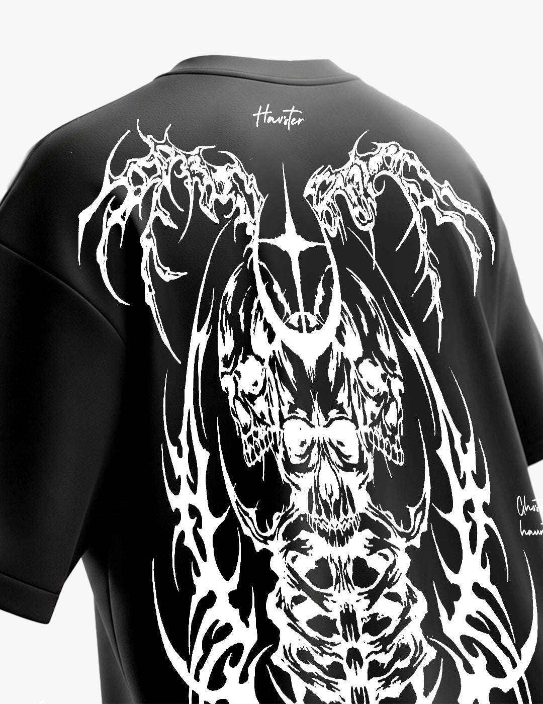 Destruct Oversized T-Shirt - Black