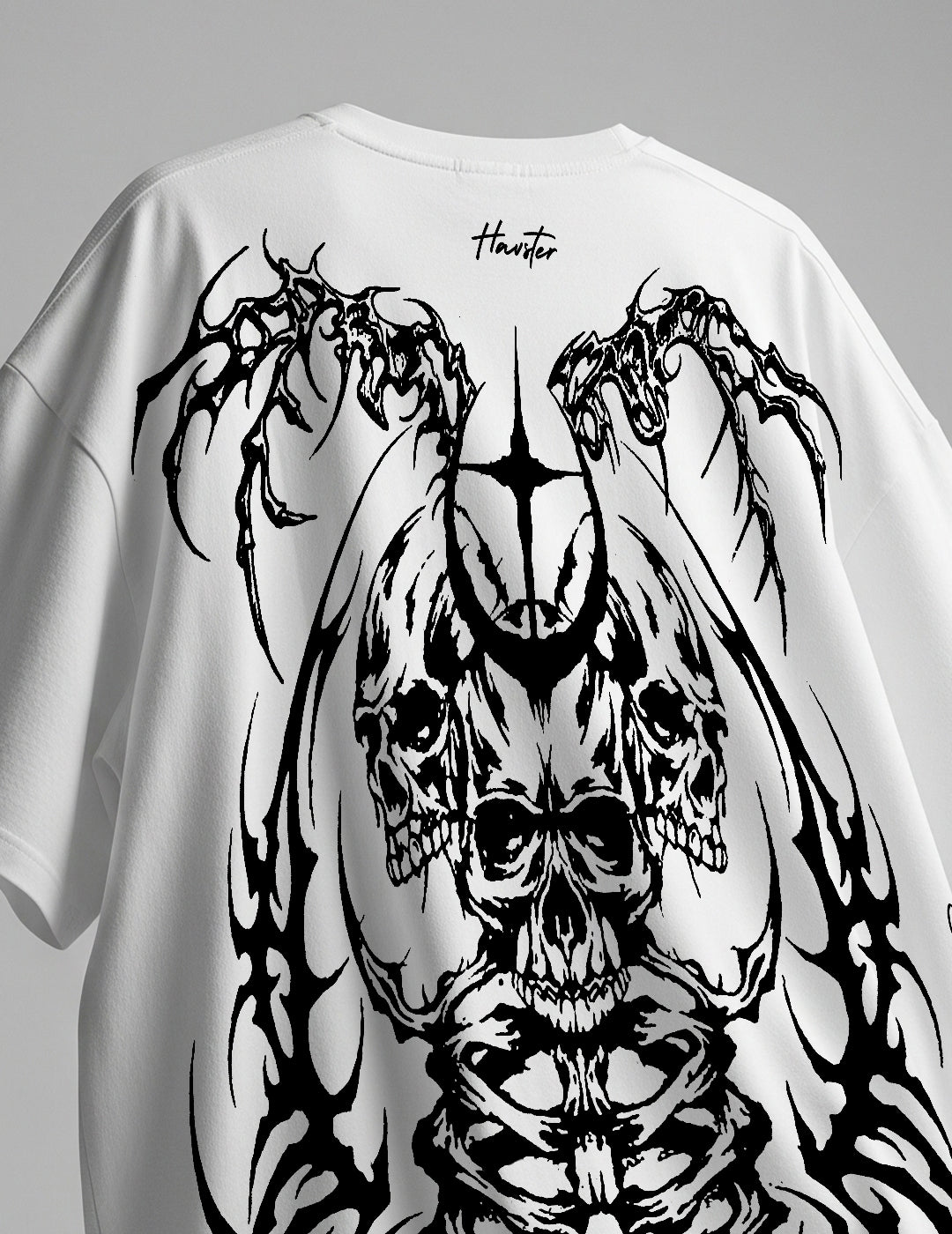 Destruct Oversized T-Shirt - White