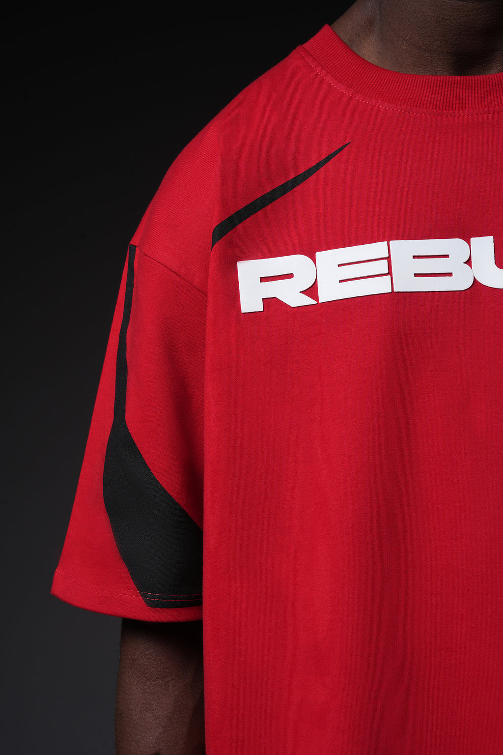 Rebuilt Half Sleeves Oversized T-Shirt