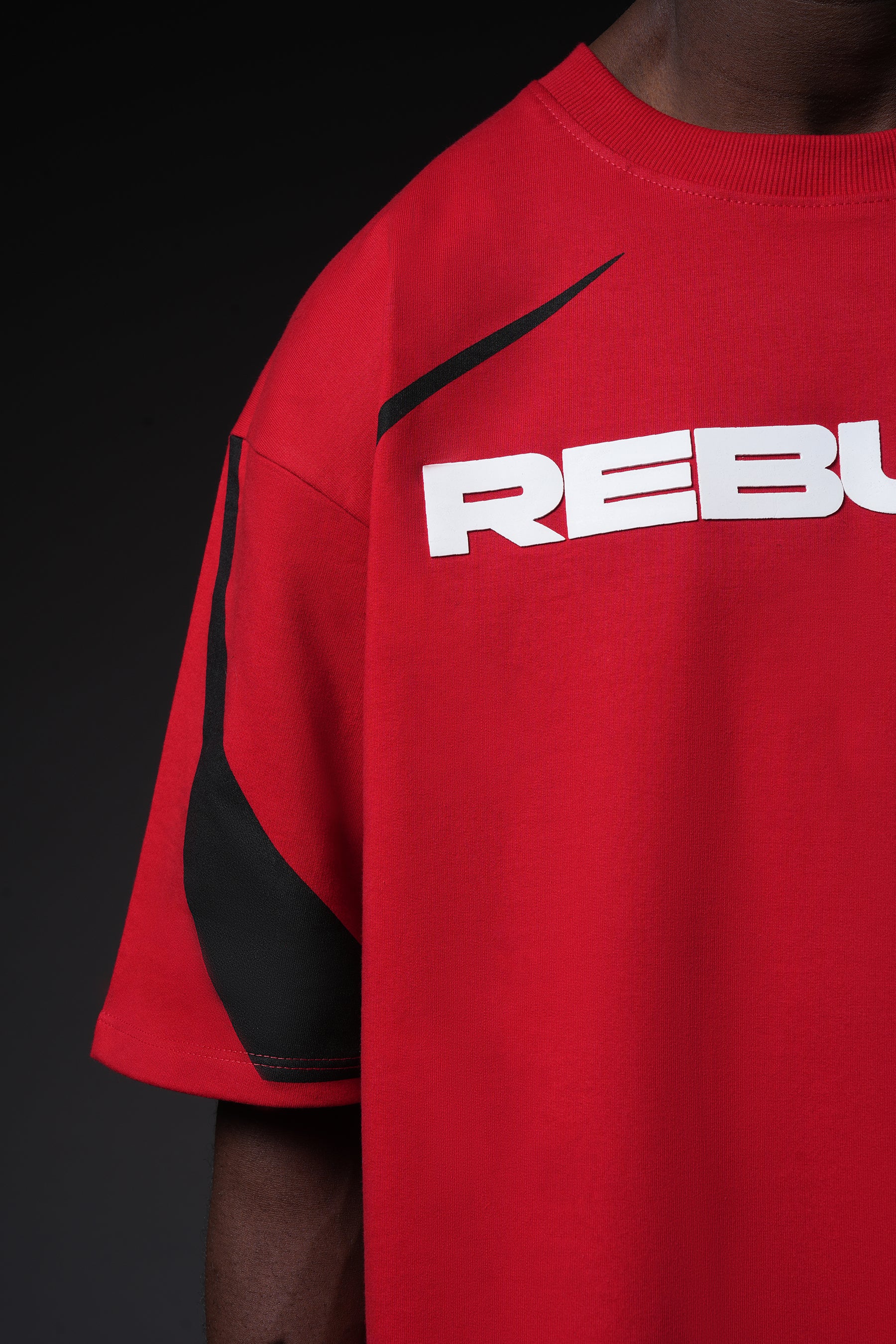 Rebuilt Half Sleeves Oversized T-Shirt