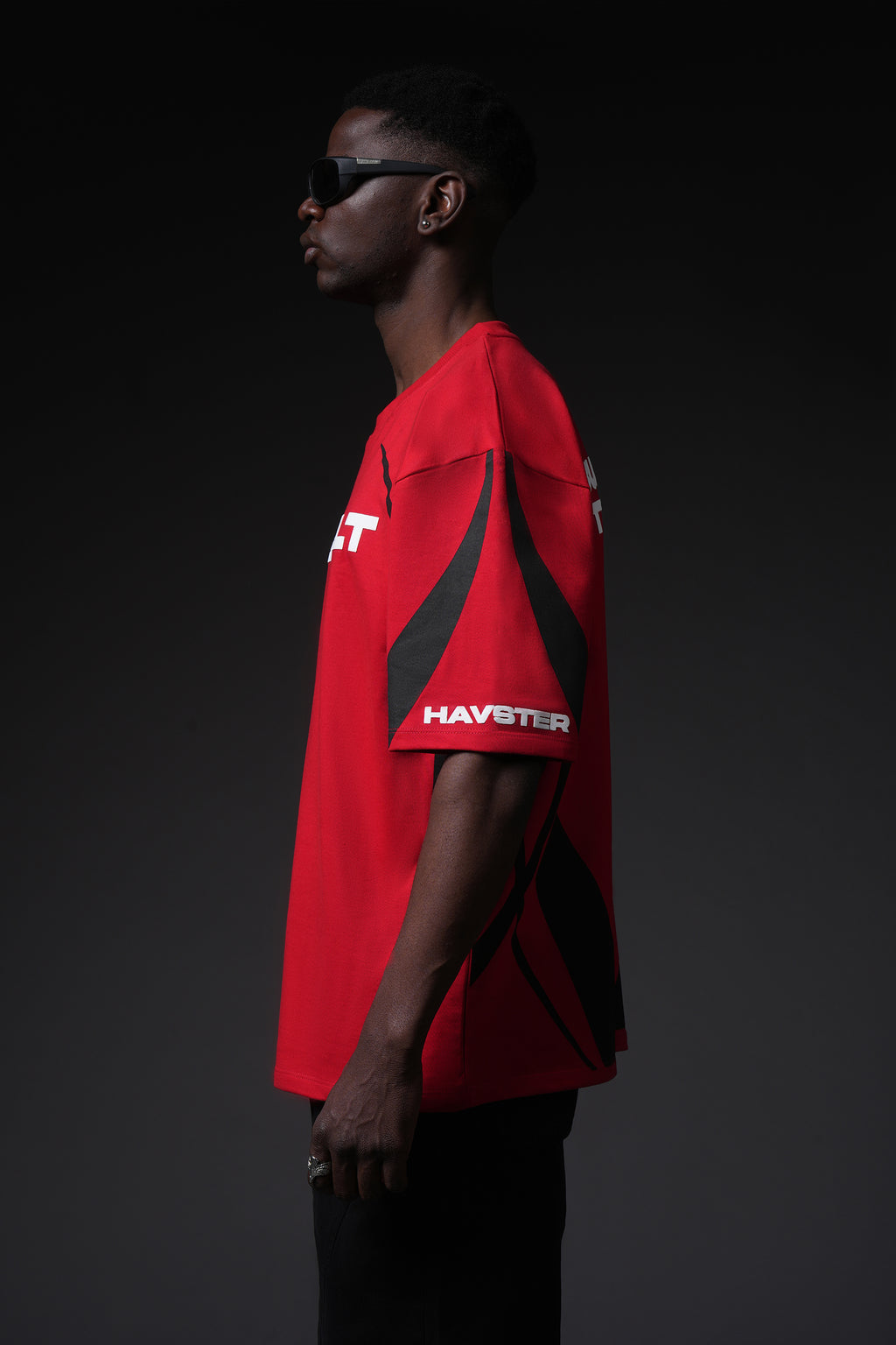 Rebuilt Half Sleeves Oversized T-Shirt