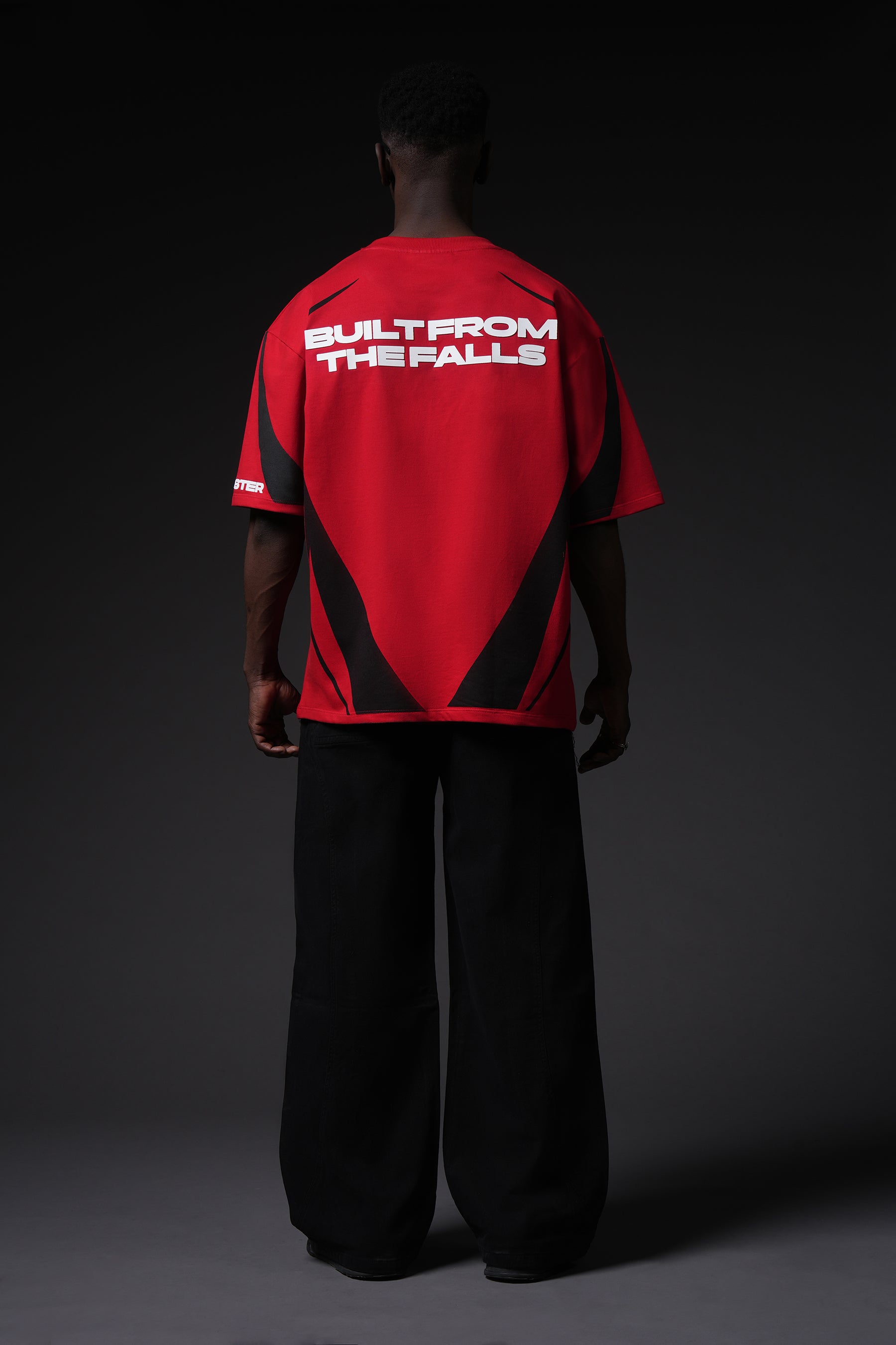 Rebuilt Half Sleeves Oversized T-Shirt