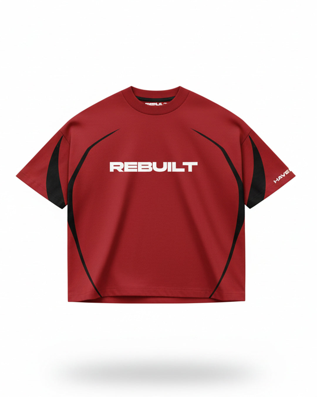 Rebuilt Half Sleeves Oversized T-Shirt