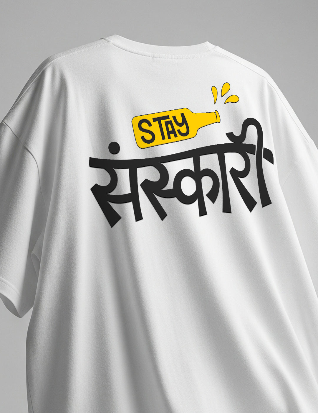havster stay sanskari tshirt