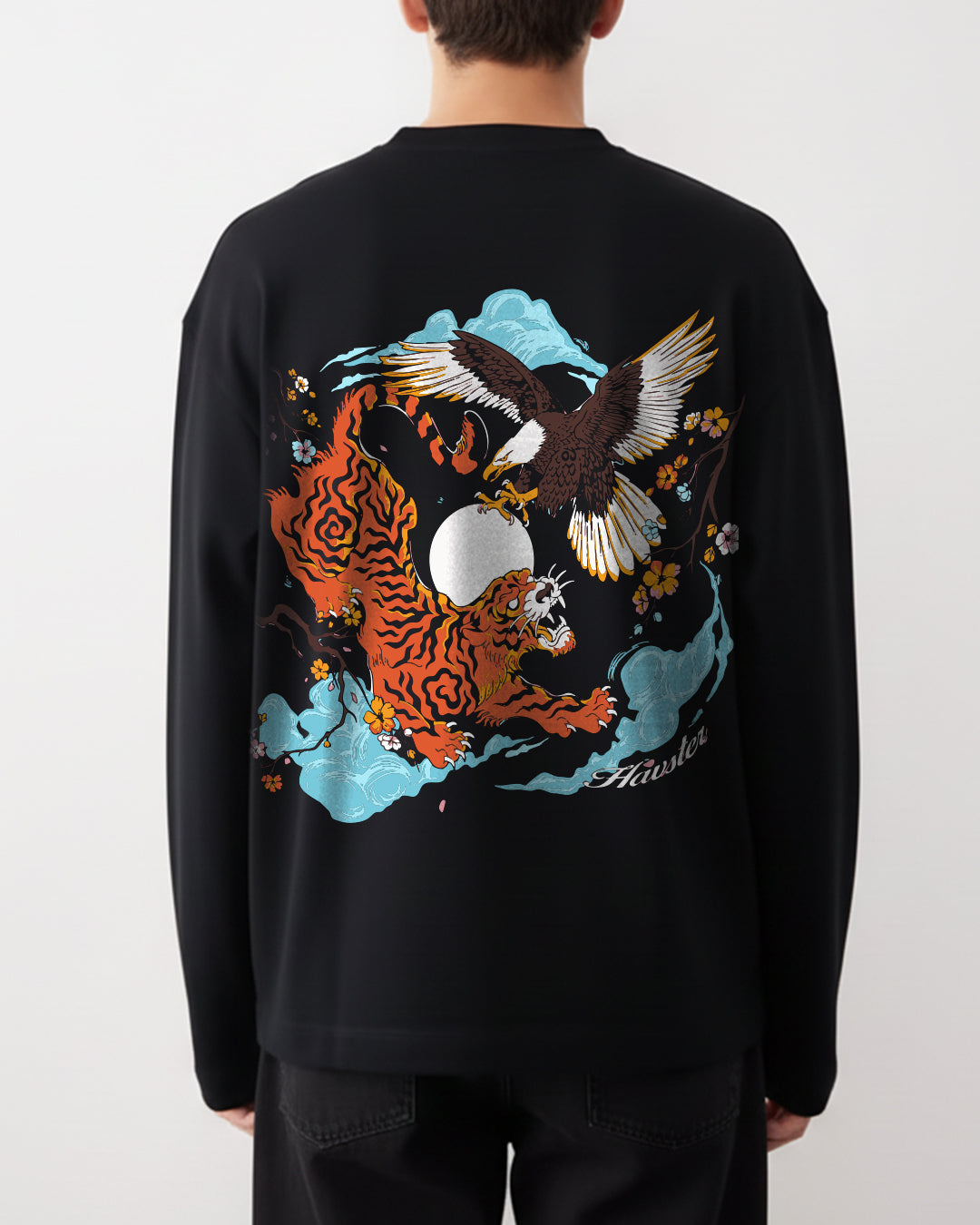 Silent Beast Full Sleeve Oversized Tshirt