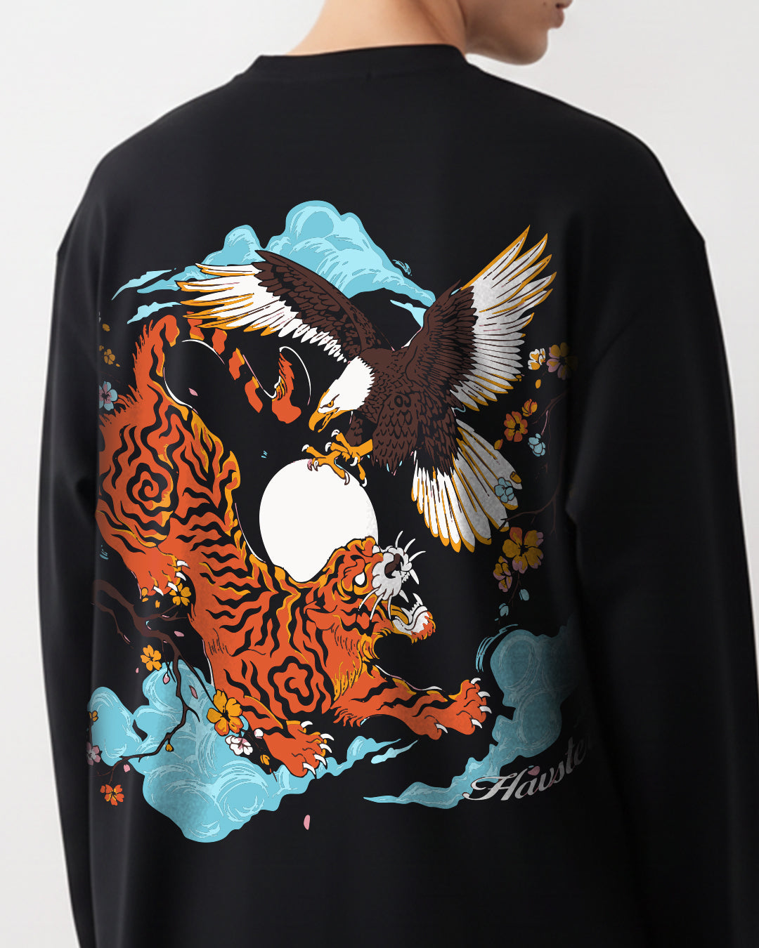 Silent Beast Full Sleeve Oversized Tshirt