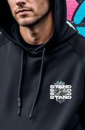 Oversized Hoodie – Cotton-Poly Blend, Adjustable Drawcord Hood, Crew Neck, Long Sleeves, Kangaroo Pocket, Relaxed Fit, Comfortable & Stylish Streetwear Essential